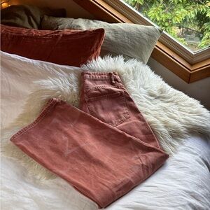 BDG Rusty Orange Distressed Jeans